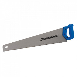 Fierastrau manual, lemn dur, 550mm, 7 tpi, Silverline