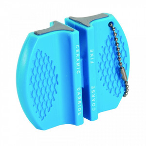 Dispozitiv de buzunar pentru ascutit cutite si foarfece, Silverline Pocket Knife Sharpener