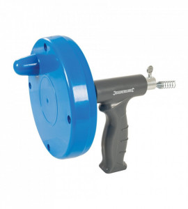Dispozitiv desfundat canalizare, actionare manuala, cablu 6m, grosime 6mm , Silverline