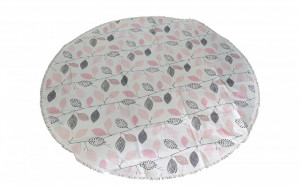 Fata de masa rotunda, 155cm, 100% polipropilen, oeko-tex standard 100, model frunze, VKTools