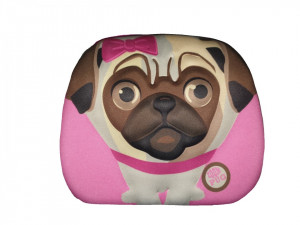 Geanta mancare copii, izolata ,fete, 26x20x12cm, Zoom Pug