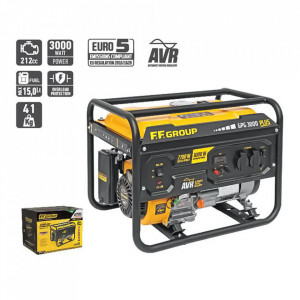 Generator curent, 3000W, 212 cc, AVR invertor, GPG3000, F.F. Group