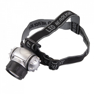 Lanterna cap, 6 leduri, directionala, 30 lumeni, Silverline