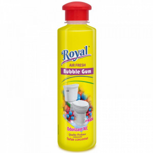 Odorizant toaleta, baie, parfum superconcentrat air fresh BUBBLE GUM 250 ml, Royal