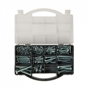 Set 145 suruburi cap hexagon, cutie depozitare / transport, Fixman