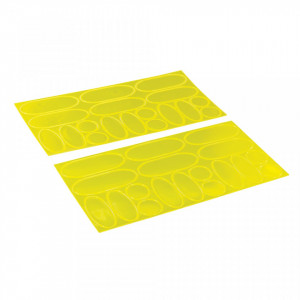 Set 36 autocolante reflectorizante, bicicleta, auto, Silverline