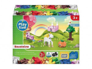 Set 430 piese caramizi creative, Playtive