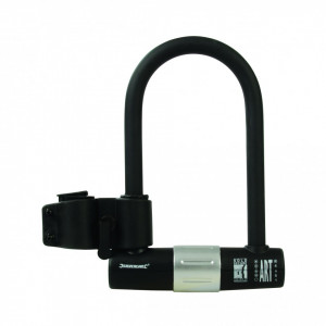 Sistem antifurt bicicleta profesional, 180x245mm, 2 chei, aprobat sold secure, U-lock, Silverline