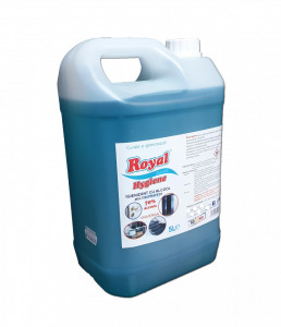 Solutie puternic igienizanta pe baza de alcool, minim 70% , profesional ,multisuprafete, 5L, Royal Hygiene