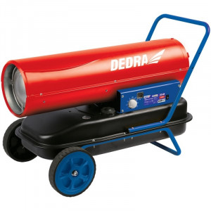 Tun de aer cald pe motorina 30 kW, termostat, Dedra