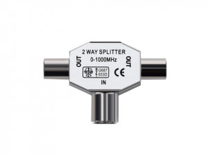 TV splitter 2 cai, 5-900Mhz, Lutronic