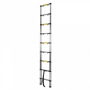Scara aluminiu dur telescopica pliabila, 2.6m, 80 x 470 x 855mm, Silverline