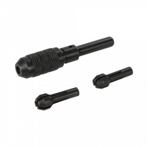 Adaptor 3 piese mandrina masina gaurit cu pensete, 0.8-1.5mm, 1.5-2.5mm, 6.35mm, Silverline