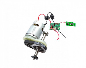 Ansamblu motor RS-755S, 12 - 18v, aplicatii multiple, pinioane curea raport putere, electronica 3 trepte turatii, OEM