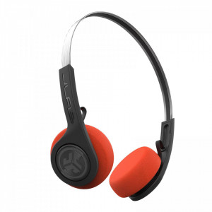 Casti Audio On Ear JLAB Rewind Retro, Wireless, Bluetooth, Microfon, Autonomie 12 ore, Negru
