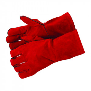 Manusi pentru sudura din piele , 330mm , Silverline Welders Gauntlets