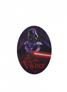 Petic textil, patch brodat , 110 x 80mm, Dark Vader , Star Wars, Wenco