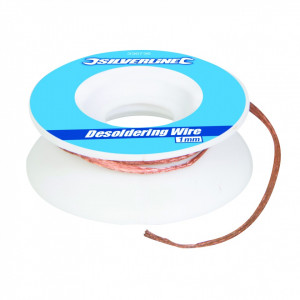 Sarma pentru extras fludor / cositor , 1mm , Silverline Desoldering Wire