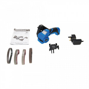 Scula multifunctionala ascutit cutite, slefuit locuri inguste, acumulator 7.2V, 1.5Ah, Silverline, garantie 3 ani