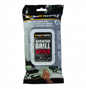 Set 12 servetele umede dezinfectante pentru curatat aragaz, gratar / barbeque / grill, antibacterial, alcool etanol, SmartWipes