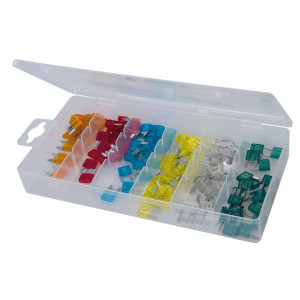 Set 120 mini sigurante auto, 5 - 30A , Silverline