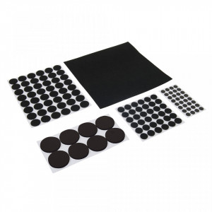 Set 125 protectii mobila, scaune, mese, 20mm, 15mm, 10mm, 38mm, 200mm, Fixman