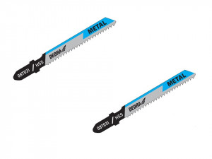 Set 2 panze profesionale taiat metal, pentru fierastrau pendular, 12 tpi, HCS, prindere T, 76.50 mm, Dedra