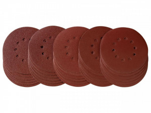 Set 30 discuri abrazive diametru 225 mm, granulatie 60, 80, 120, 180, 240, velcro, Parkside
