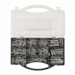 Set 330 dibluri beton, zidarie, 4, 5, 6, 7, 8, 10, 12mm, Fixman