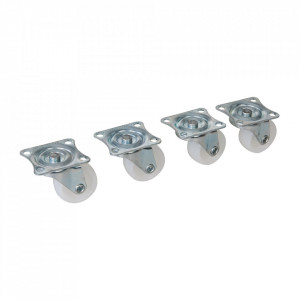Set 4 mini roti 31mm, rotative, Silverline