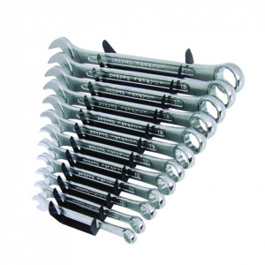 Set chei mecanica , 12 piese , crom vanadiu , Silverline Combination Spanner Set 12pce