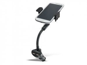 Suport incarcator auto, 2 x USB, 3.1Ah, brat flexibil, LogiLink