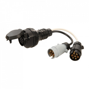 Adaptor priza remorca de la 13 pini la 7 pini N si S-Type, Silverline