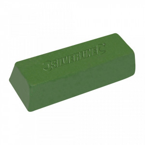 Baton ceara polisat metale, 500 gr, verde, retus final, Silverline