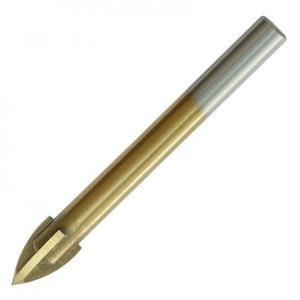 Burghiu multifunctional 5mm, 4 muchii, lemn, ceramica, piatra, metal, plastic, Dedra