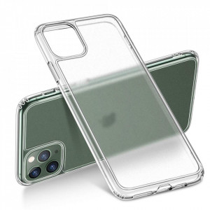 Carcasa siliconica hibrid, silicon-sticla securizata, Iphone 11, ESR