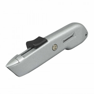 Cutter lama retractabila, 140mm, lama mica, Silverline