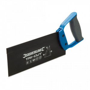 Fierastrau manual tehnologie TRI-CUT, 250mm, 12tpi, Silverline