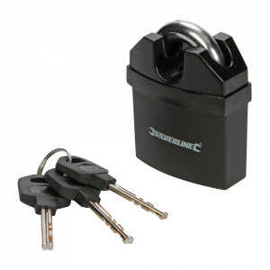 Lacat armat interior/exterior, 61mm, 18x22mm, 3 chei, clasa protectie 5/10, Silverline