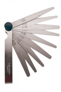 Lera milimetrica , dispozitiv de măsurare , 13 lere 0.05 – 1.0mm , GadGet