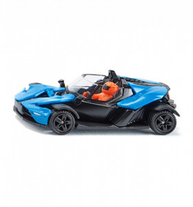 Macheta metalica KTM X-BOW GT, albastru, 7 cm, roti cauciuc, Siku