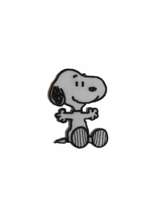 Petic textil, patch brodat , 70 x 50mm, Snoopy, Wenco