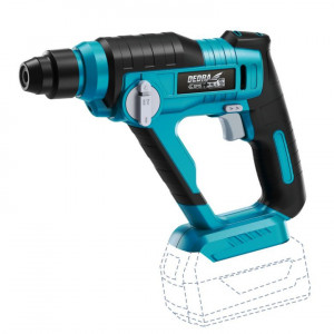 Rotopercutor baterie 18V, 850rpm, 1.3J, doar corpul Dedra