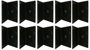 Set 10 carcase DVD, negru, VKTools