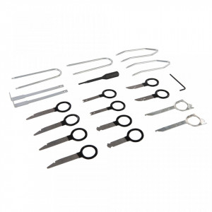 Set 20 piese extras casetofoane , player , dvd auto, Silverline