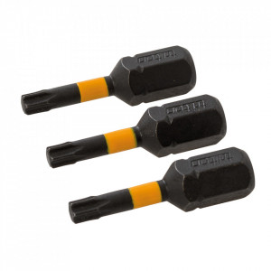 Set 3 biti profesionali, impact, torx T15, 25mm, S2, Triton