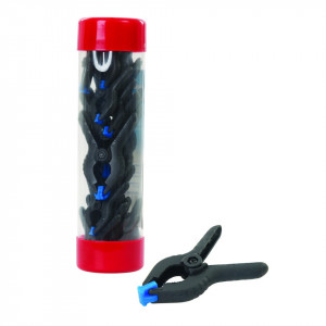 Set de cleme fixare 22 piese , 4 x 25 mm si 18 x 19 mm , Silverline Spring Clamp Set 22pce