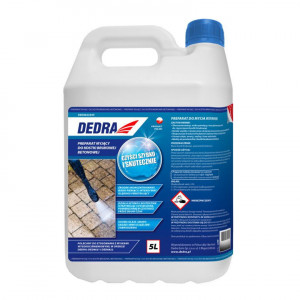 Solutie curatat pavele si beton, 5L , pentru aparat spalat cu presiune, Dedra