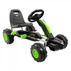Cart cu pedale si volan, 3+, Lighting Wired Go Kart