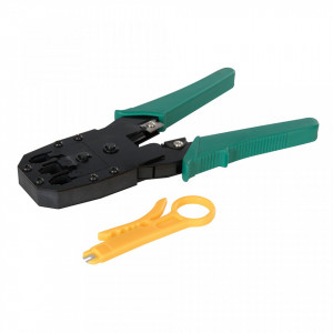 Cleste sertizat mufe tip, RJ11 6P4C, RJ12 6P6C, RJ45 8P8C, 8P6C, RJ22 4P4C, Silverline
